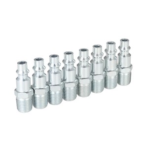 Pneumatic Quick Coupler Set 1/4 In Iron And Copper Connectors For Air Tools Accessories - Product Image 2