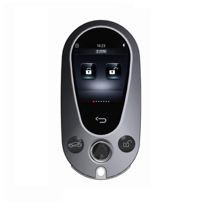 Clés de voiture intelligentes de remplacement Cadillac avec écran LCD haute résolution, puce ID46, commande à une touche, télécommande de voiture, fabricant - Product Image 2