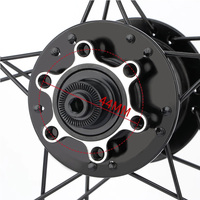 Litepro 406/451 20 pouces vélo pliant BMX jeu de roues JAVA Dahon pièces de vélo de vélo avec disque de moyeu avant 2 arrière 5 roulements/frein en V