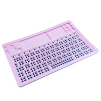 Clavier à boutons poussoirs en silicone OEM/ODM avec finition anti-reflet, couleur personnalisée, durée de vie de 1 million de pressions