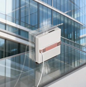 <span class=keywords><strong>Robot</strong></span> nettoyeur de <span class=keywords><strong>vitres</strong></span> télécommandé par application, avec réservoir d'eau et moteur sans balais, pour le nettoyage domestique des fenêtres - Product Image 3