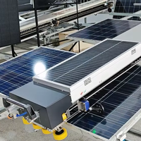 Robot de nettoyage de panneaux solaires Multifit MR-G2, nettoyeur automatique de panneaux photovoltaïques, robot nettoyeur de panneaux solaires, alimenté par batterie au lithium