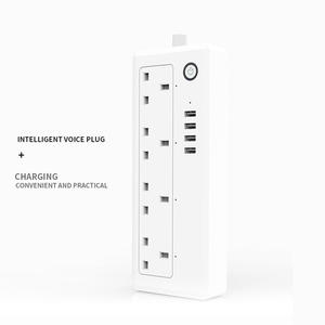 LEDEAST-Temporizador de control inalámbrico Tuya Smart Life, tira de alimentación 10A con enchufe de EE. UU. y puertos USB - Product Image 2
