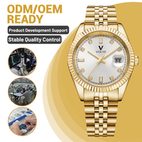 Montres mécaniques de luxe pour femmes en acier inoxydable, conception et logo personnalisés OEM/ODM, marque privée