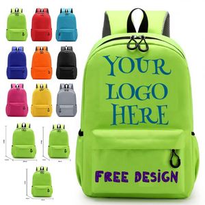 Sac à dos en tissu Oxford personnalisé avec logo, coloré, imperméable, grande capacité, pour les loisirs, les voyages, l'école et les sorties quotidiennes - Product Image 1