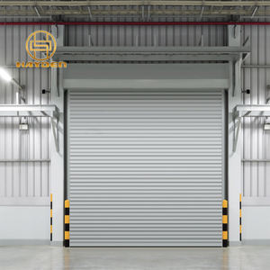 Porta Avvolgibile Antifurto per Negozi, Sicurezza Esterna, Porta Automatica a Scorrimento in Acciaio Zincato - Product Image 4