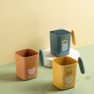 Promotional Thickened Little Yellow Duck Children's Cute Cartoon Creative <b>Large</b> Capacity Household Plastic Mouthwash <b>Cup</b> - Product Image 2