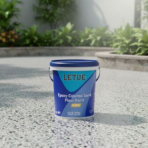 Pintura Epoxi Autonivelante para Reparación de Pisos, Precio de Fábrica, Pintura Epoxi de Dos Componentes para Recubrimiento Líquido con Arena de Color - Product Image 2