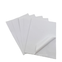 Papier adhésif A4 imperméable, 50 pièces, vinyle 80um, mat, autocollant thermique pour imprimantes jet d'encre/laser