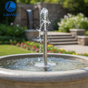 Buse de fontaine LanVol en acier inoxydable 316, tête de pulvérisation à jet d'eau IP68, pour bassin extérieur, <span class=keywords><strong>piscine</strong></span>, élément décoratif aquatique - Product Image 5