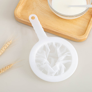 Soy Milk <b>Strainer</b> Ultra Fine <b>Mesh</b> Handheld For Juice And Chinese Medicine Filtering Plastic Material - Product Image 1