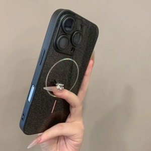 Custodia di Lusso Glitter Aurora Lucida per <span class=keywords><strong>iPhone</strong></span> 17 Air 16 15 <span class=keywords><strong>Pro</strong></span> Max 14 <span class=keywords><strong>13</strong></span> 12 11 con <span class=keywords><strong>Protezione</strong></span> Completa Lenti e Cover Posteriore Compatibile con MagSafe - Product Image 2