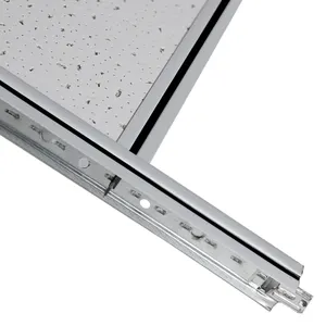 Galvanized Steel T Grid Ceiling Keel And Drywall Profile Galvanized Light Steel Keel