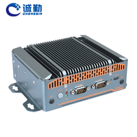 Mini PC Industrial sin Ventilador para Riel DIN, 2 Ethernet, 2 COM, 4 USB, Intel N100/N150/N305, 1*DDR4, 1*HD/DP, Tipo-C, X86, Barebone