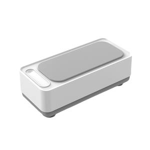 Limpiador ultrasónico para lentes de contacto, dentaduras postizas, relojes, base metálica alimentada por USB de 0,5 L, vibración de 40000 Hz - Product Image 5