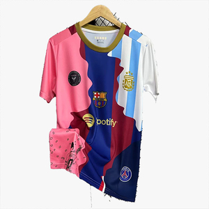Camiseta de Fútbol de Moda Estilo Verano 2026, Camiseta Deportiva Holgada de Manga Corta para Fanáticos, Venta al Por Mayor - Product Image 5