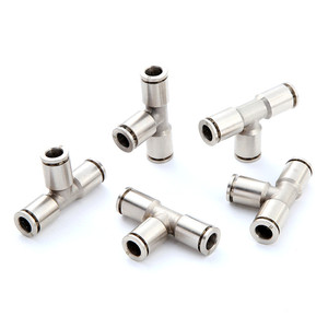 Conector Neumático <span class=keywords><strong>de</strong></span> Latón <span class=keywords><strong>de</strong></span> 6mm 8mm 1/4 <span class=keywords><strong>3</strong></span>/<span class=keywords><strong>8</strong></span> 1/2, Recto, <span class=keywords><strong>de</strong></span> Empuje, <span class=keywords><strong>de</strong></span> Un Toque, Cruzado, en T, Unión, <span class=keywords><strong>Codo</strong></span>, Rápido, para Manguera <span class=keywords><strong>de</strong></span> Aire - Product Image 4