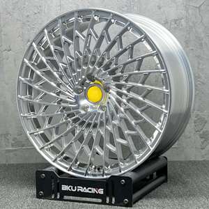 Rines Forjados Bku 5x114.3 de 19, 20 y 21 Pulgadas, Personalizados, de Lujo, Pulidos, para <span class=keywords><strong>Ferrari</strong></span> <span class=keywords><strong>458</strong></span> Spider <span class=keywords><strong>Speciale</strong></span>, 488 GTB, Pista Spider - Product Image 4