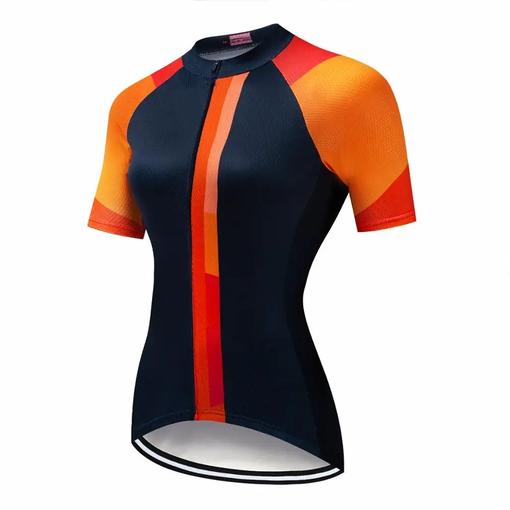 Vedo Rad trikot Drops hipping Großhandel Custom Sublimation Druck Polyester Kurzarm Radsport bekleidung für Frauen