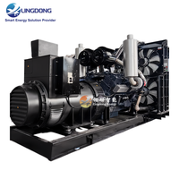 Groupe électrogène diesel industriel personnalisé de 1375 kVA, 1100 kW, grands groupes électrogènes électriques 50/60 Hz avec ATS AVR pour usine chimique