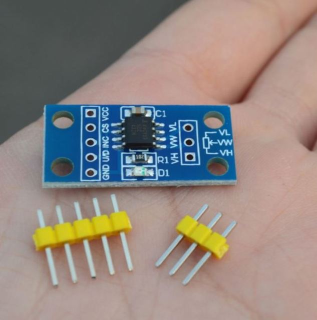 X9C103S digital potentiometer module