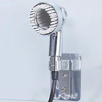 Douche à main portable pour animaux de compagnie avec brosse de massage, peigne et jet de pluie pour salle de bain