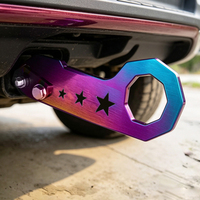 Crochet de remorquage universel en alliage d'aluminium pour pare-chocs avant et arrière, accessoires extérieurs de modification automobile de course