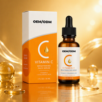 Sérum éclaircissant pour le visage pour peaux ternes avec vitamine C, raffermissant, lissant, pour une peau éclatante et soin des ridules