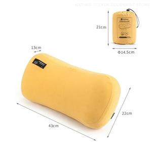 Fabrik-OEM Tragbares Camping-Memory-Foam-Kissen Ultraleichtes Reisekissen mit Abnehmbarem Bezug Nacken- und Lendenstütze für Outdoor - Product Image 4
