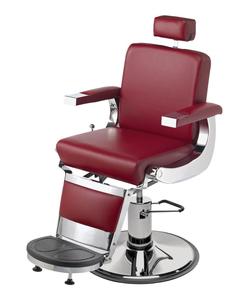 Salón equipos sillas de barbero antiguo rojo clásico silla de barbero de los hombres - Product Image 1