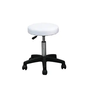 DTY Swivel Rolling Stool para Salon Spa Medical Pedicure Barber Lab cadeira de fezes ajustável