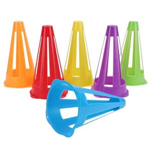 Conos de Agilidad de 23cm con Logo para Deportes, Obstáculos Planos, Fútbol, Conos de Viento, Conos de Agilidad Tubulares para Patinaje y Otros Usos - Product Image 4
