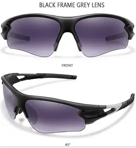 선글라스 디자이너 UV400 대형 자전거 안경 남성 여성 야외 스포츠 선글라스