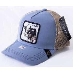 Casquette de camionneur en maille ajustable unisexe décontractée printemps-été avec panneau avant brodé à 6 panneaux - Product Image 1