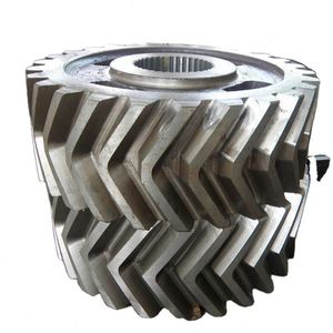OEM CNC usinage grand diamètre double engrenage à dents à chevrons hélicoïdales grand engrenage à chevrons - Product Image 1