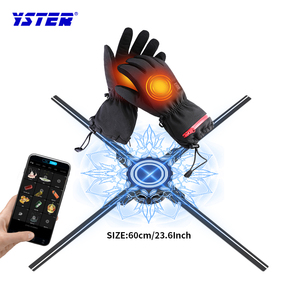 <span class=keywords><strong>3D</strong></span>-Effekt für Glove Factory Business 60cm 4 Flügel Holo graphischer Lüfter Hoch auflösende <span class=keywords><strong>Animation</strong></span> <span class=keywords><strong>3D</strong></span>-Hologramm-Lüfter - Product Image 1