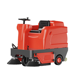 Mrbg Ride On <b>Sweeper</b> 42 In 50L Dustbox Battery <b>Powered</b> Industrial Floor Cleaner For Factories Warehouses Parks Workshops - Product Image 1