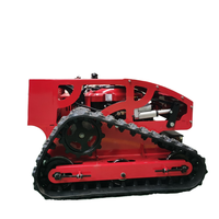 Mesin Pemotong Rumput Robot Mini Murah, Mesin Pemotong Rumput Remote Control Kualitas Tinggi untuk Pertanian