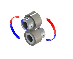Accoppiamento Magnetico 8000Nm per Pompa di Trasmissione, Motore Generatore con Magnete Potente, Accoppiamento Antiurto e Antiruggine 600nm - Product Image 4