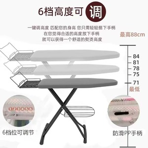 Nouvelle <span class=keywords><strong>planche</strong></span> à <span class=keywords><strong>repasser</strong></span> électrique domestique pliable et réglable de grande taille avec support de rangement pour hôtel - Product Image 3