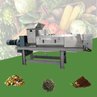 Gouden Leverancier Keuken Afvalontwaterings Schroefpers Machine Voedselresten Dehydrator met versnipperaar met Beste Prijs