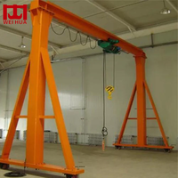 Ponts roulants monopoutre électriques télécommandés MH 1.5 7 tonnes avec palan à câble, moteur, boîte de vitesses et PLC