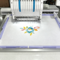 Machine à broder commerciale de qualité supérieure à 3 têtes, machine à broder informatisée pour la production textile