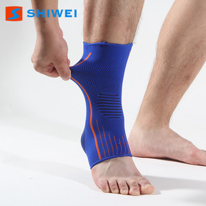 Shiwei <b>Ankle</b> <b>Support</b> Brace Elastic Breathable Protection For Football Sports Unisex Adult - Product Image 4
