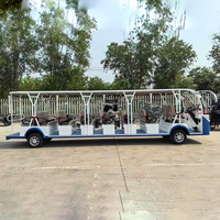 Véhicule de transport de passagers pour parc d'attractions, Grand bus touristique, Navette électrique pour visites guidées