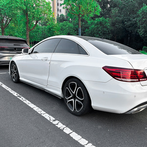 Amp-Z Side Skirts For Mercedes-Benz E-Class Coupe C207 AMG 2009-2016 Piano Black Carbon Fiber Texture Matte Finish - Product Image 3