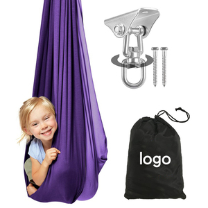 Columpio Terapéutico para Niños con <span class=keywords><strong>Autismo</strong></span>, Ajustable, para Interiores y Exteriores, <span class=keywords><strong>Hamaca</strong></span> de Juego, Regalo para Niños y Adultos - Product Image 5