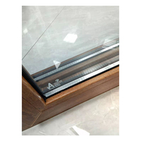 Fenêtre coulissante UPVC avec moustiquaires Revêtement de fenêtre durable et facile à utiliser