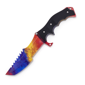 Cuchillo de Hoja Fija Serie Huntsman CS2, Acero 3cr13, CSGO, para Campismo, Caza, Táctico, EDC, OEM, Talon M9 Skeleton Multi Skin - Product Image 6