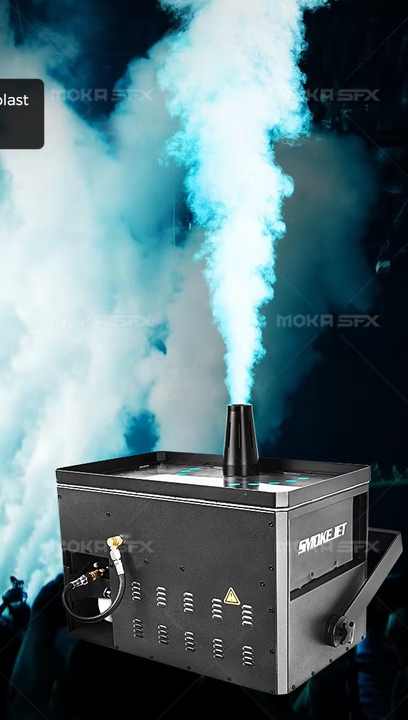MOKA  MOKA SFX MK-F02 4000W Outdoor LED Remote DMX 512 Smoke Machine